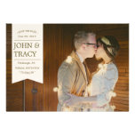 Banner Photo Save the Date Card