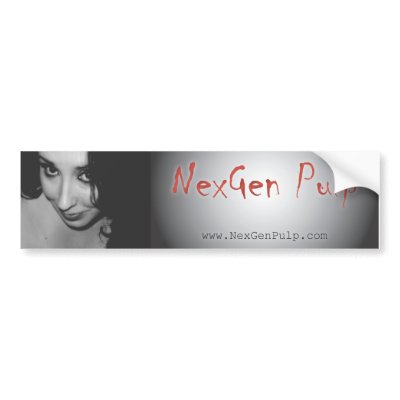 banner sticker bumper sticker by NexGenPulp