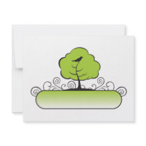 Banner_tree-Green invitations by trueforyouproducts Banner_tree-Green invitations