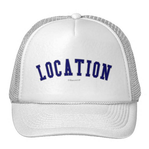 Banner Trucker Hats
