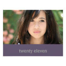 Banner Year Graduation Invitation-plum invitations