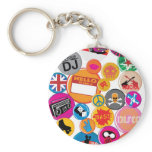 bannere-rotunde key chain