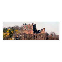 Bannerman's Castle Geocache Calling Card business cards