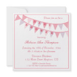 Banners Baby Shower Invitation