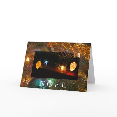 Bannister Lights Card by codfishlady