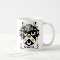Bannon Family Crest Mug