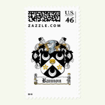 Bannon Family Crest Stamps