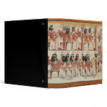 Banquet scene, from Thebes, c.1400 BC 3 Ring Binders