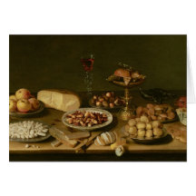 Banquet still life card