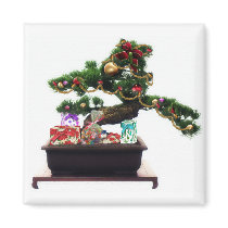 Bansai Christmas Tree magnets
