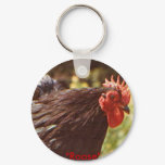 Bantam Rooster Keychain
