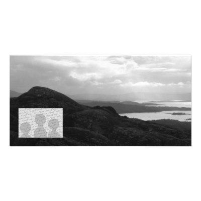 Bantry Bay from Tunnel Road Ireland. Photo Card Template by PsyborgAli