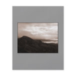 Bantry Bay, Tunnel Road Ireland. Warm Sepia Colors Personalized Flyer