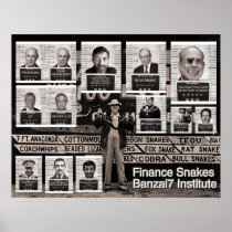 Banzai7 Finance Snakes Print