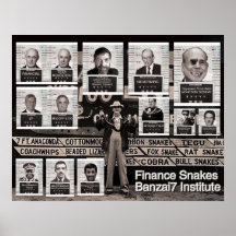 Banzai7 Finance Snakes Print