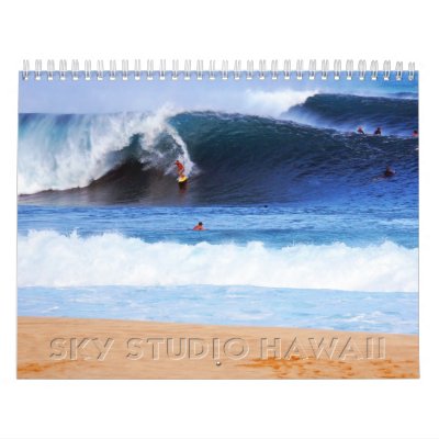 Banzai Pipeline Calendar by SURFCITYHAWAII
