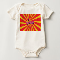 Banzai Red Swirl Onesie t-shirts by banzaitv Banzai Red Swirl Onesie t-shirts
