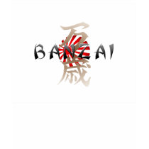 Banzai t-shirts by alprod Banzai t-shirts