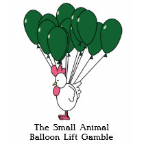 Banzai Small Animal Balloon Lift t-shirts by banzaitv Banzai Small Animal Balloon Lift t-shirts