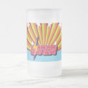 Banzai Stars Glass Mug by banzaitv Banzai Stars Glass Mug