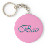 BAO Name-Branded Gift Key-chain, Zipper-pull keychains