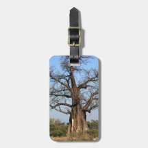 Baobab Tree Luggage Tag