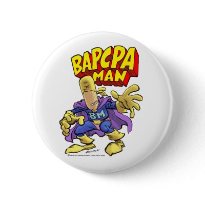 BAPCPA Man Buttons by bankruptcybill