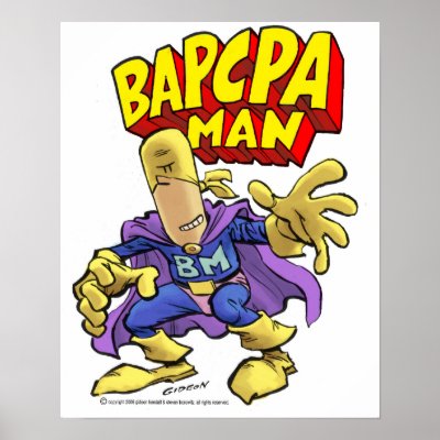 BAPCPA Man Poster by bankruptcybill