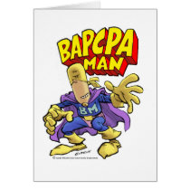 BAPCPA Man Thank You Cards cards