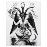Baphomet (black) customized letterhead