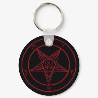baphomet - Customized keychain