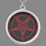 Baphomet Demon Symbol Goth Necklace necklaces