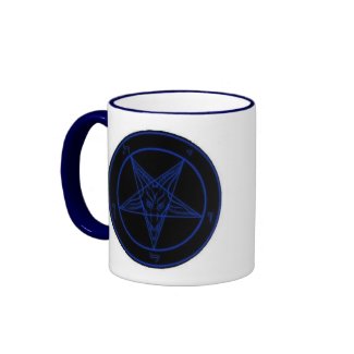 Baphomet In Blue mug