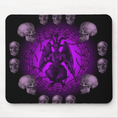 baphomet mousepads