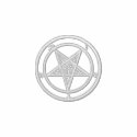 Baphomet Polo Shirt embroidered shirts by gacatmandu Baphomet Polo Shirt embroidered shirts
