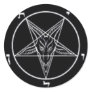 Baphomet Round Sticker Set
