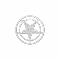 Baphomet Track Jacket embroidered shirts