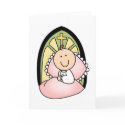 Baptism Baby Girl cards