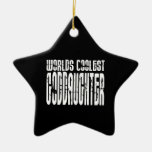 Baptism Birthday Party Worlds Coolest Goddaughter Christmas Ornaments