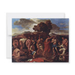 Baptism By Poussin Nicolas (Best Quality) Personalized Announcement