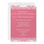 Baptism/Christening Invitation for Girl invitations
