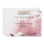 Baptism Christening Invitation Save Dates, Freesia