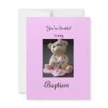 Baptism / Cristening invitation