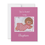 Baptism / Cristening invitation