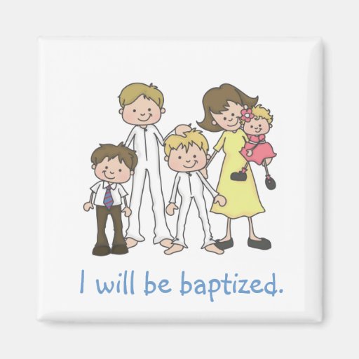 Baptism Family Magnet