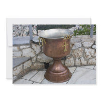 Baptism Font Invitation