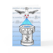 Baptism Greeting Card Matthew 28