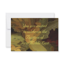 BAPTISM INVITATION