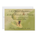Baptism Invitation Announce Card, Save the Date Or