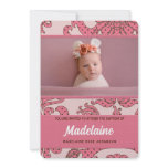 Baptism Invitation for Baby Girl